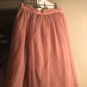 TOPSHOP TULLE SKIRT